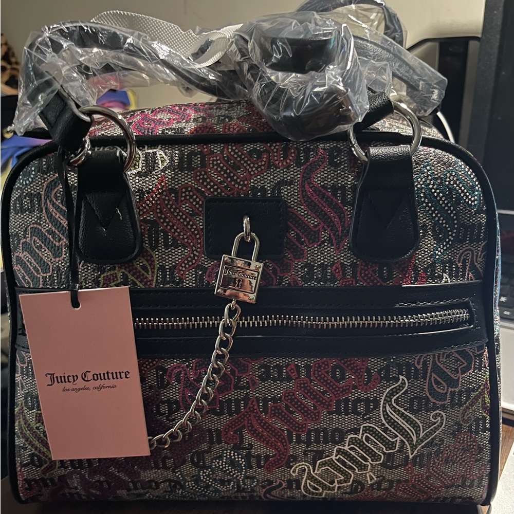 Brand New Juicy Couture Handbag With Silver Hardware